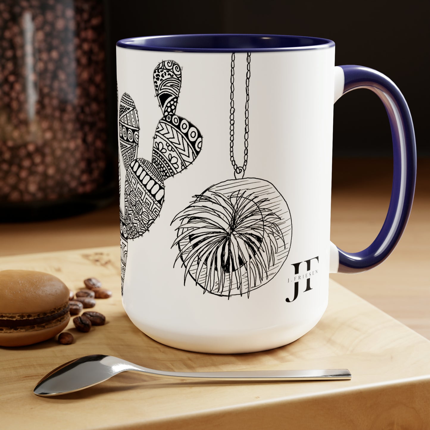 Two-Tone Mugs, 15oz (Plant Lover)