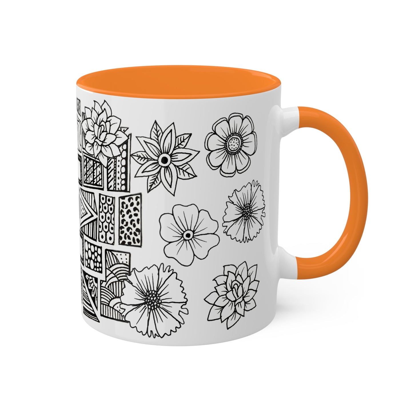 Mugs, 11oz (Monogram E)