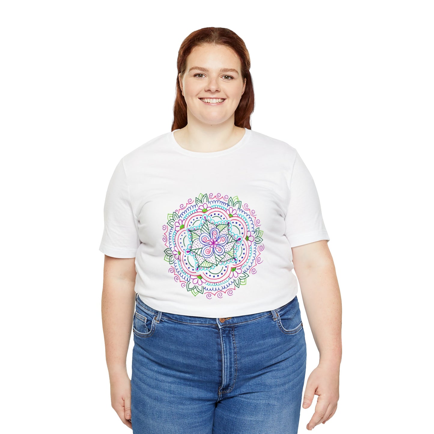 Unisex Jersey Short Sleeve Tee (Mandala)