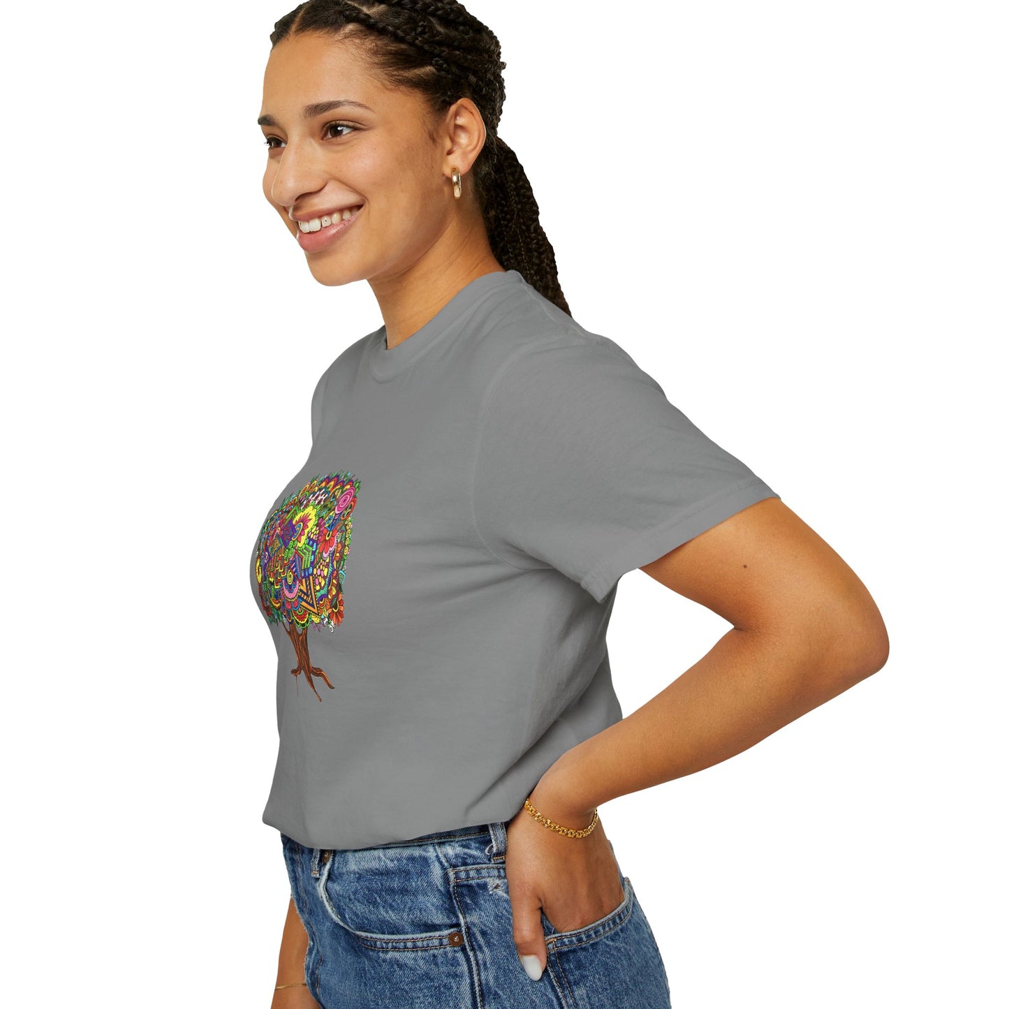 Unisex Garment-Dyed T-shirt (Tree of Eden)