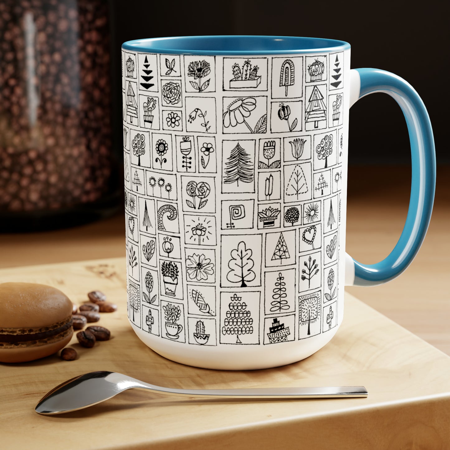 Two-Tone Mugs, 15oz (Frames)