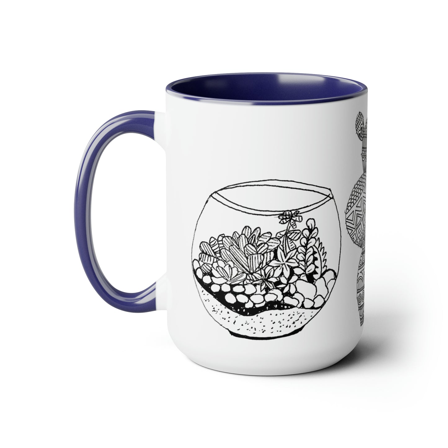 Two-Tone Mugs, 15oz (Plant Lover)