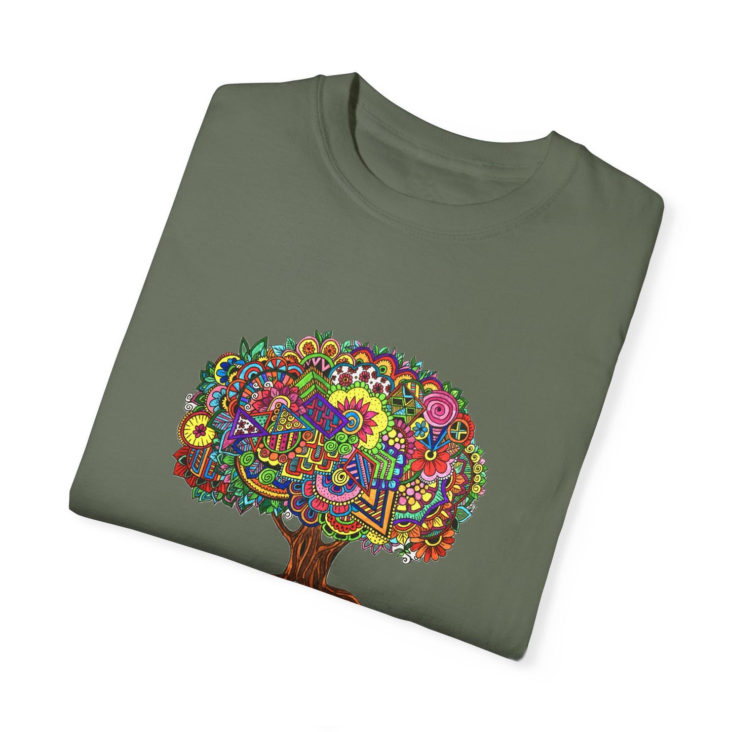 Unisex Garment-Dyed T-shirt (Tree of Eden)