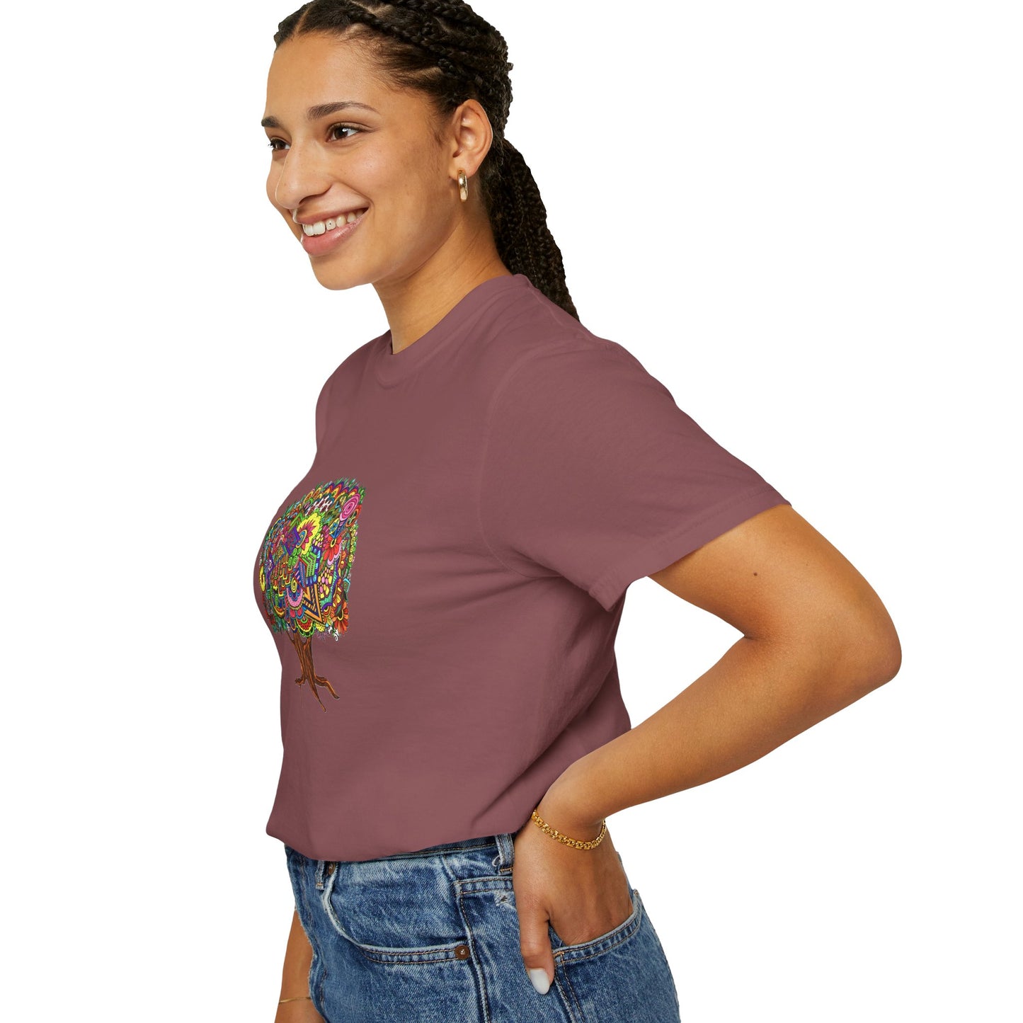 Unisex Garment-Dyed T-shirt (Tree of Eden)