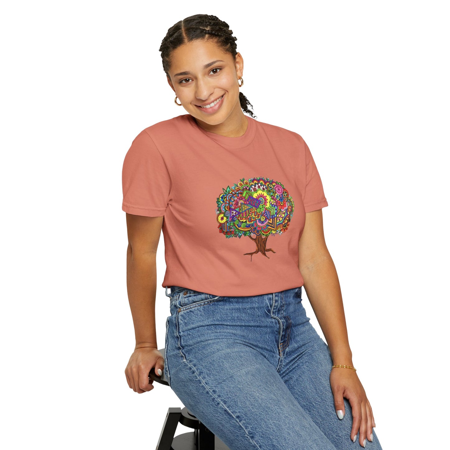 Unisex Garment-Dyed T-shirt (Tree of Eden)