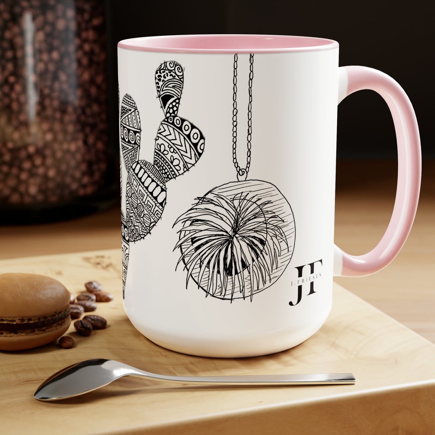 Two-Tone Mugs, 15oz (Plant Lover)