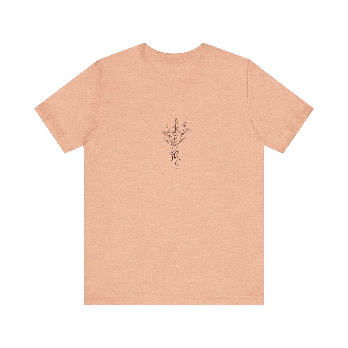 Jersey Short Sleeve Tee (Delicate Flower)