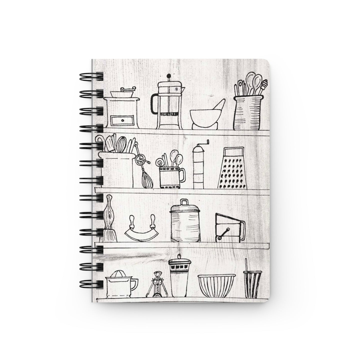 Spiral Bound Journal (Kitchen Shelves)