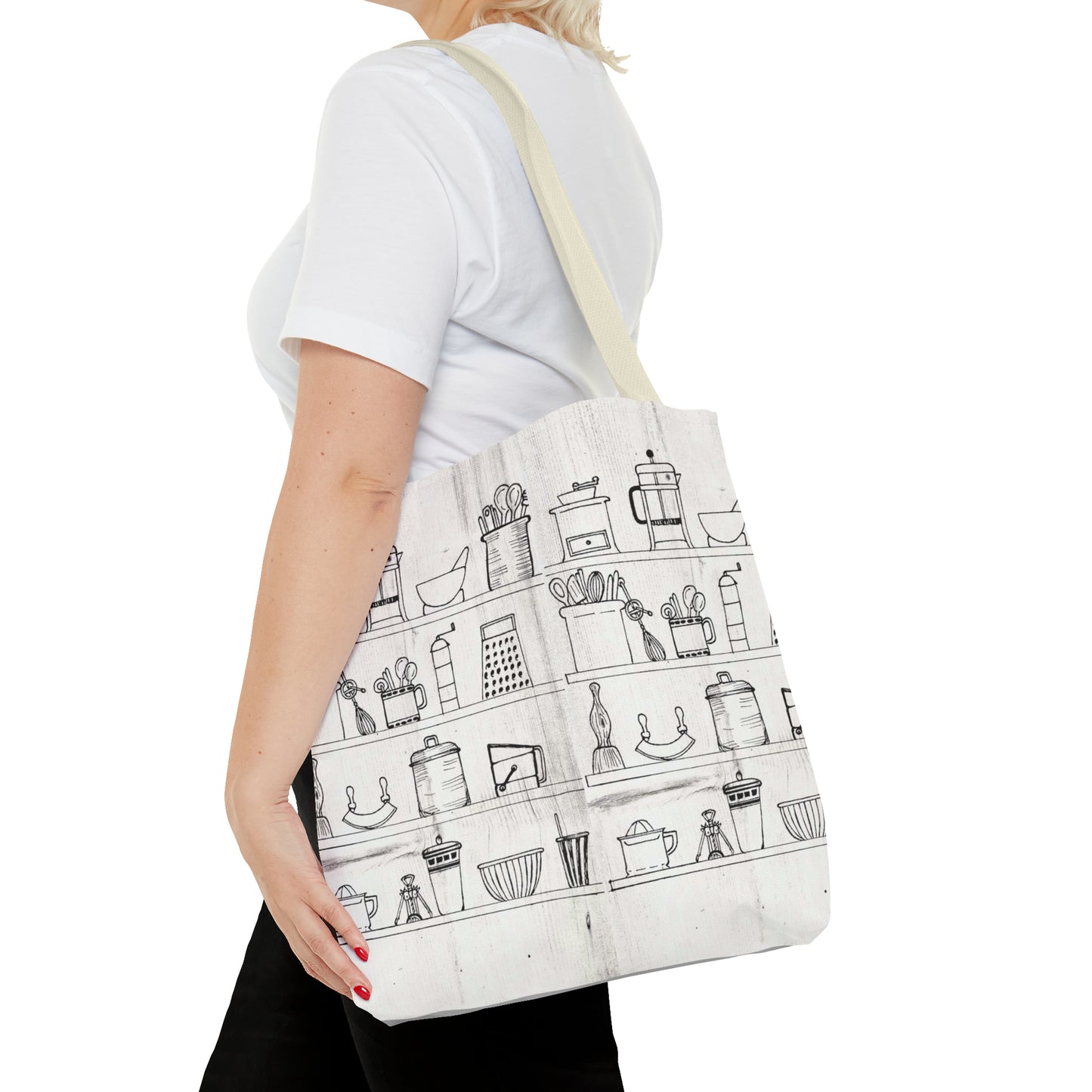 Tote Bag (Kitchen Shelves)