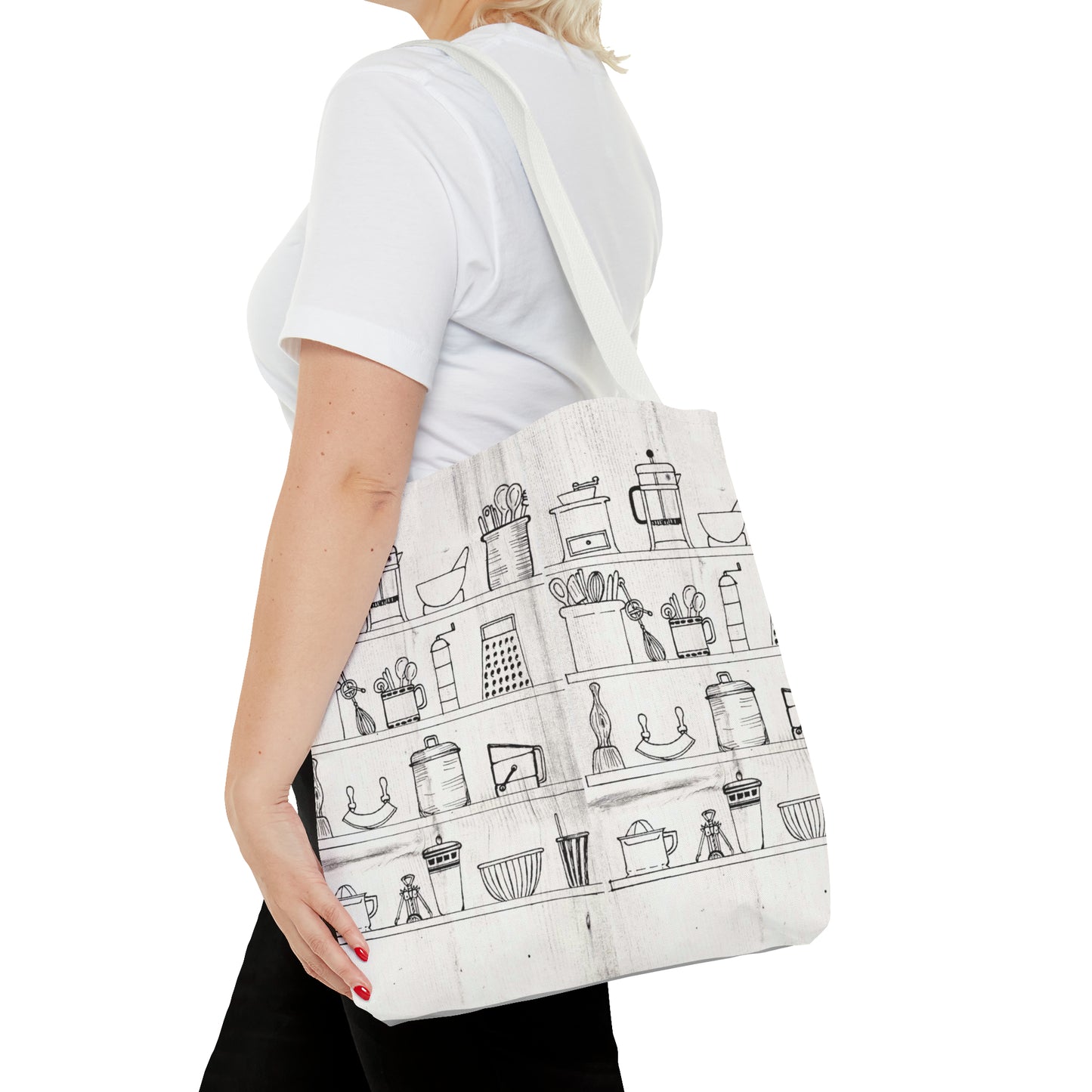 Tote Bag (Kitchen Shelves)