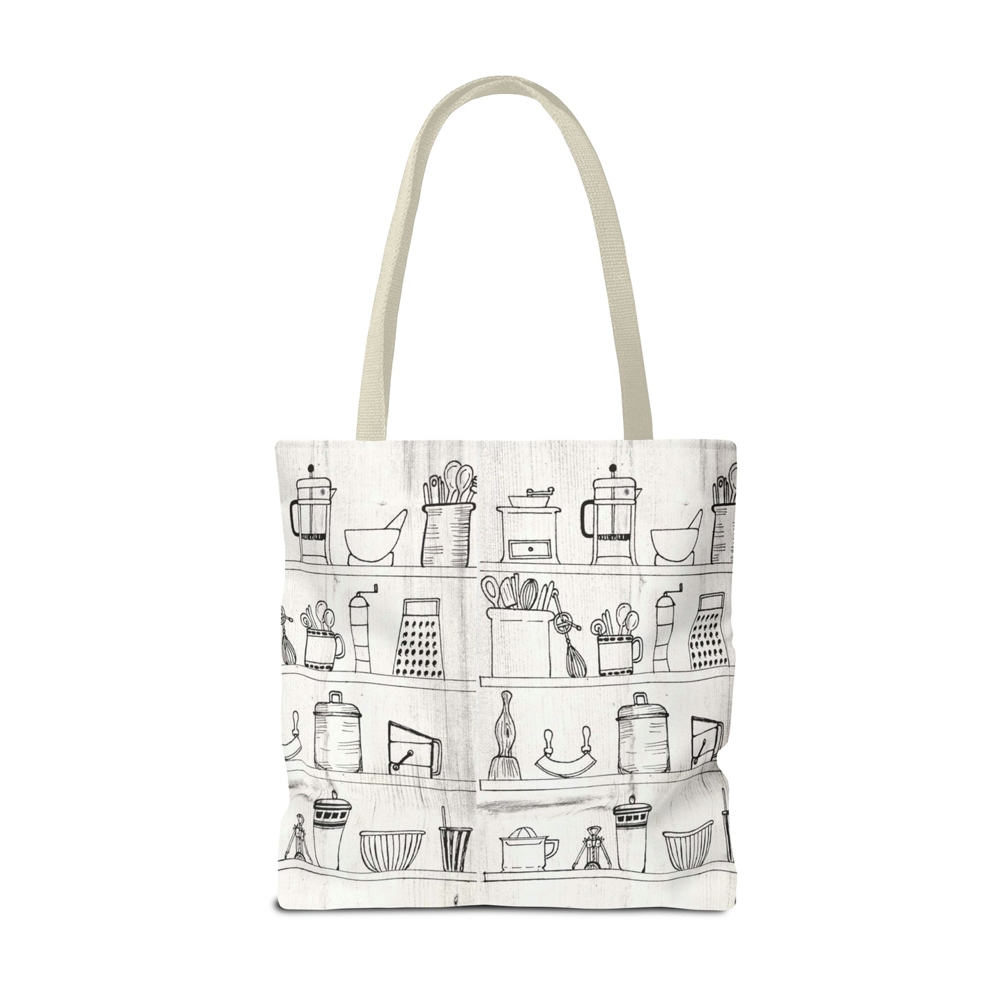 Tote Bag (Kitchen Shelves)