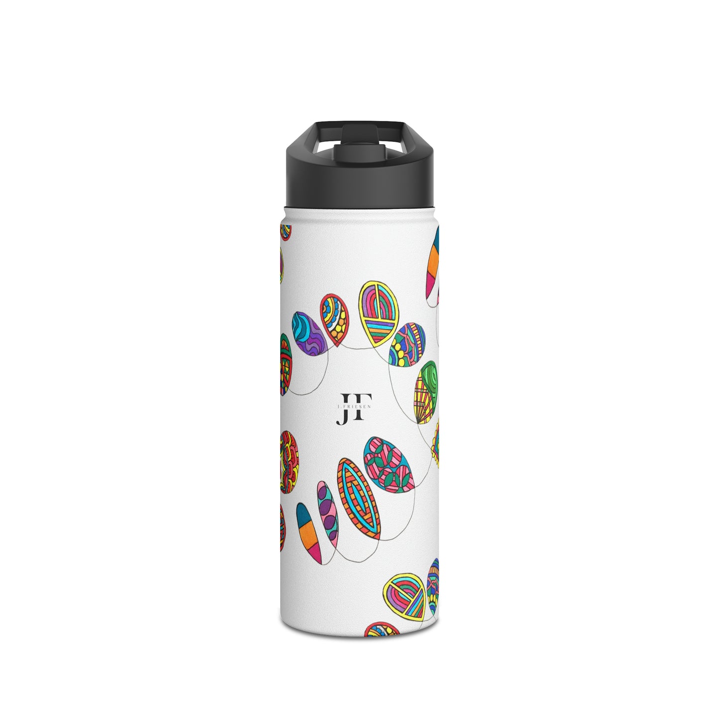 Stainless Steel Water Bottle (Loop de Loop)