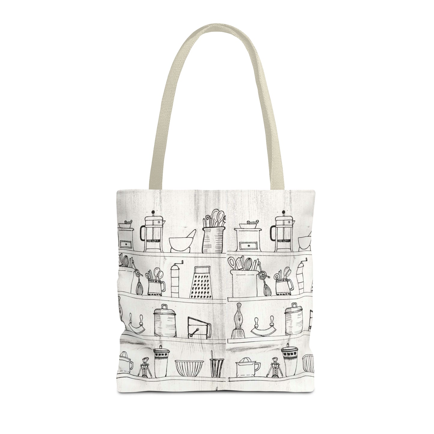 Tote Bag (Kitchen Shelves)