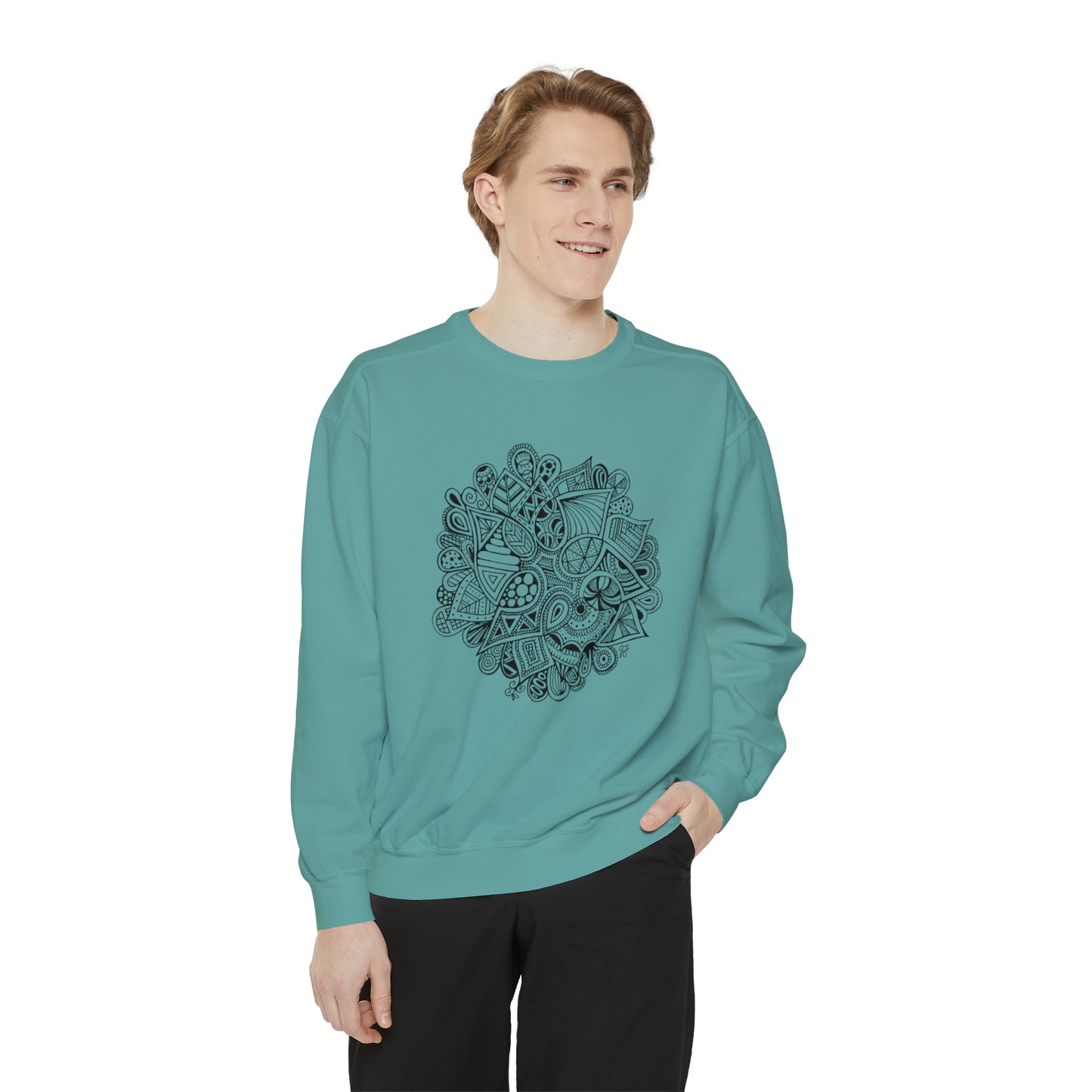 Garment-Dyed Sweatshirt