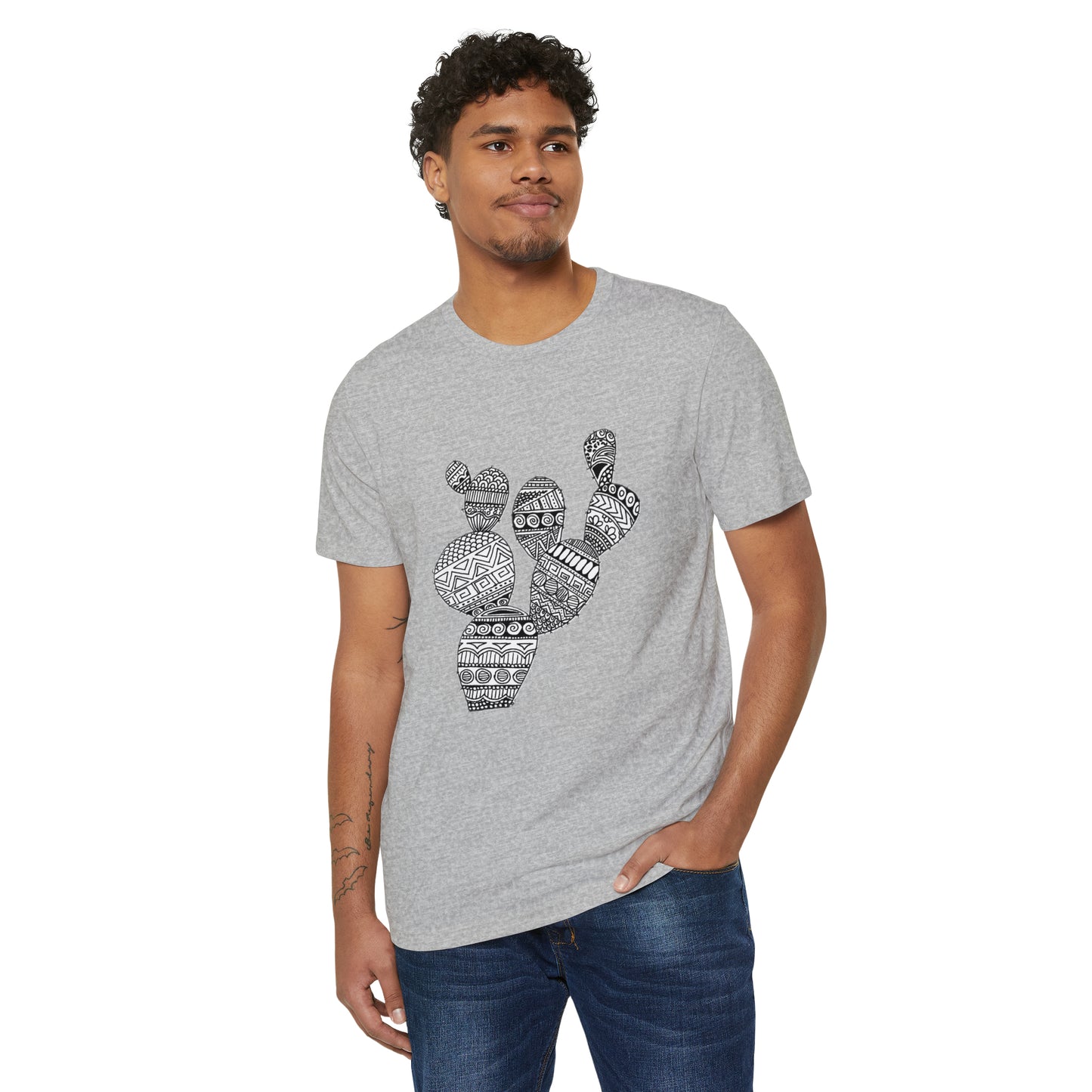 Recycled Organic T-Shirt (Cactus)