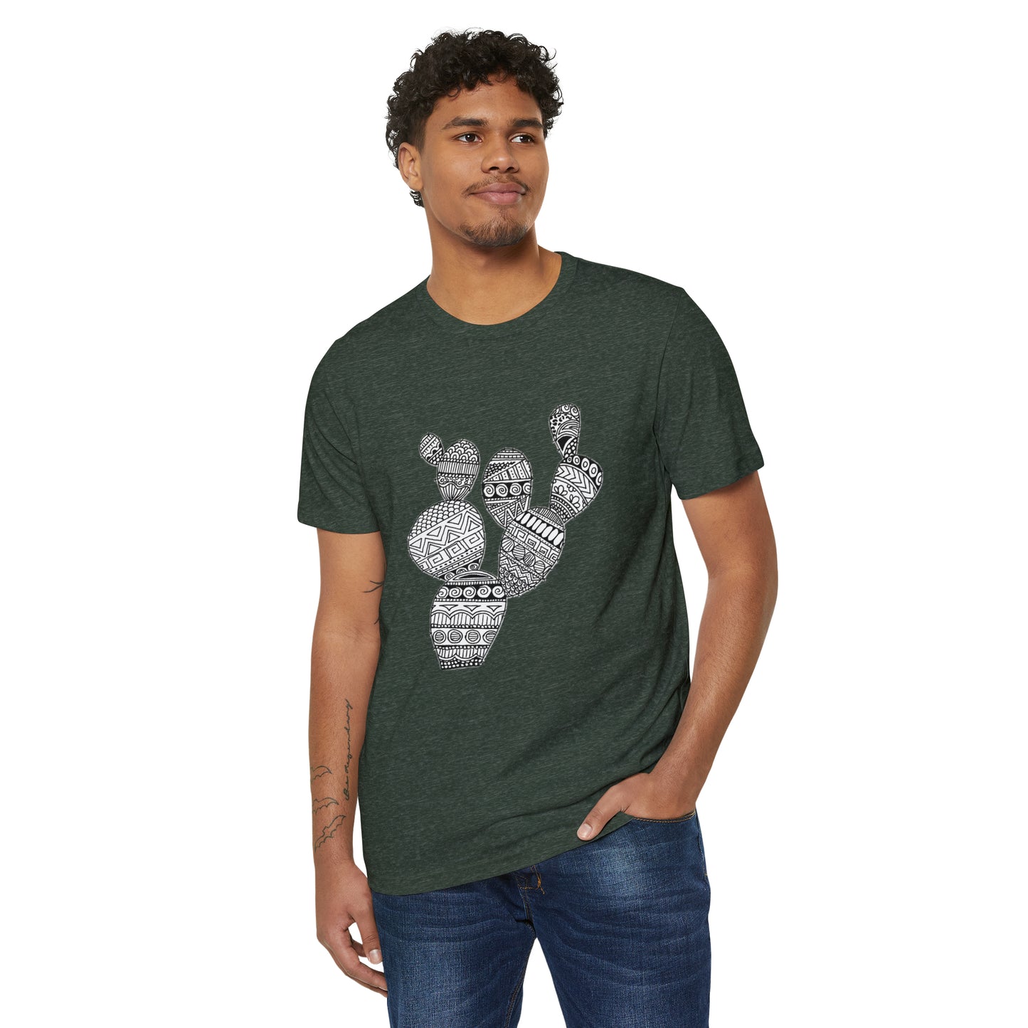 Recycled Organic T-Shirt (Cactus)