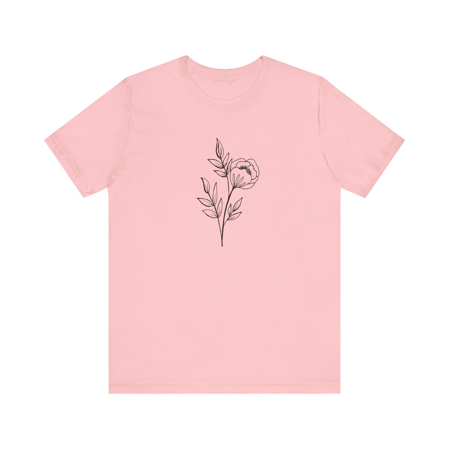 Jersey Short Sleeve Tee (Floral Elegance)