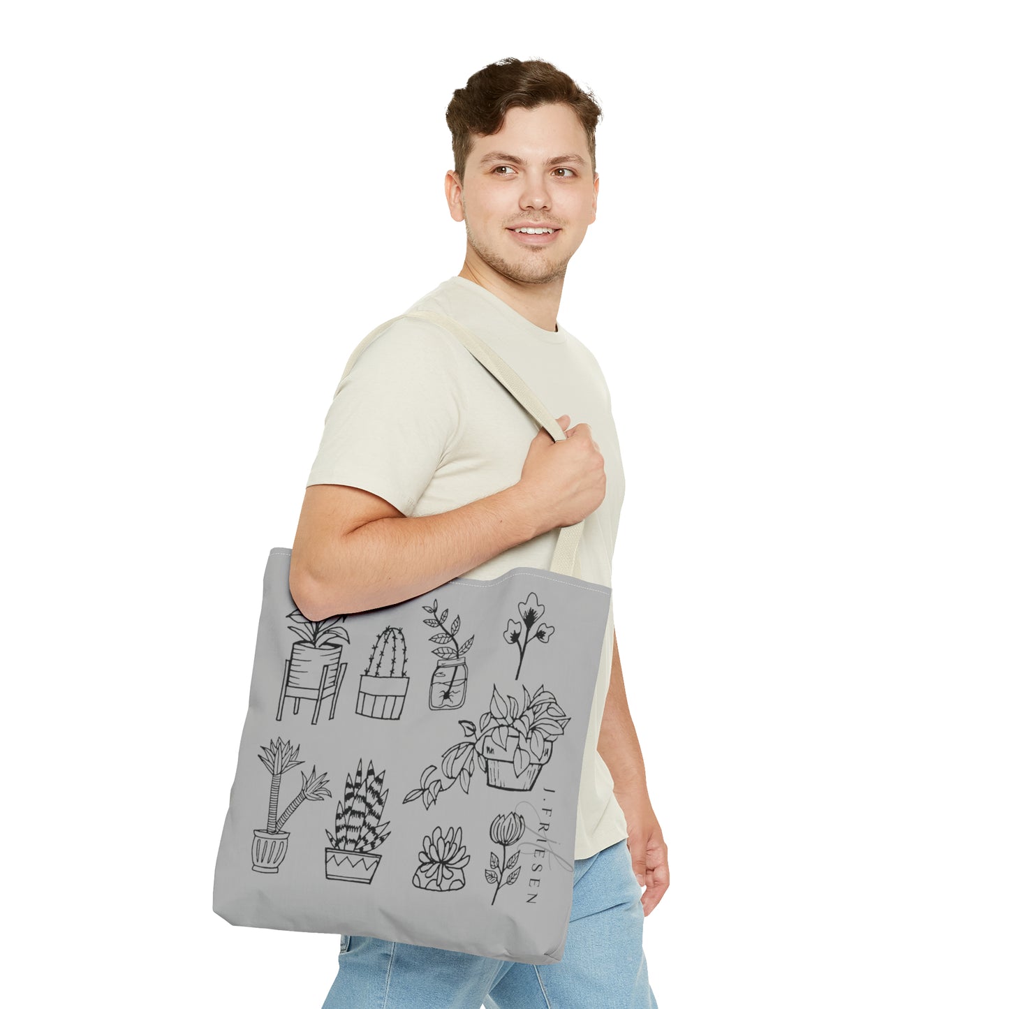 Tote Bag (Grey House Plants)