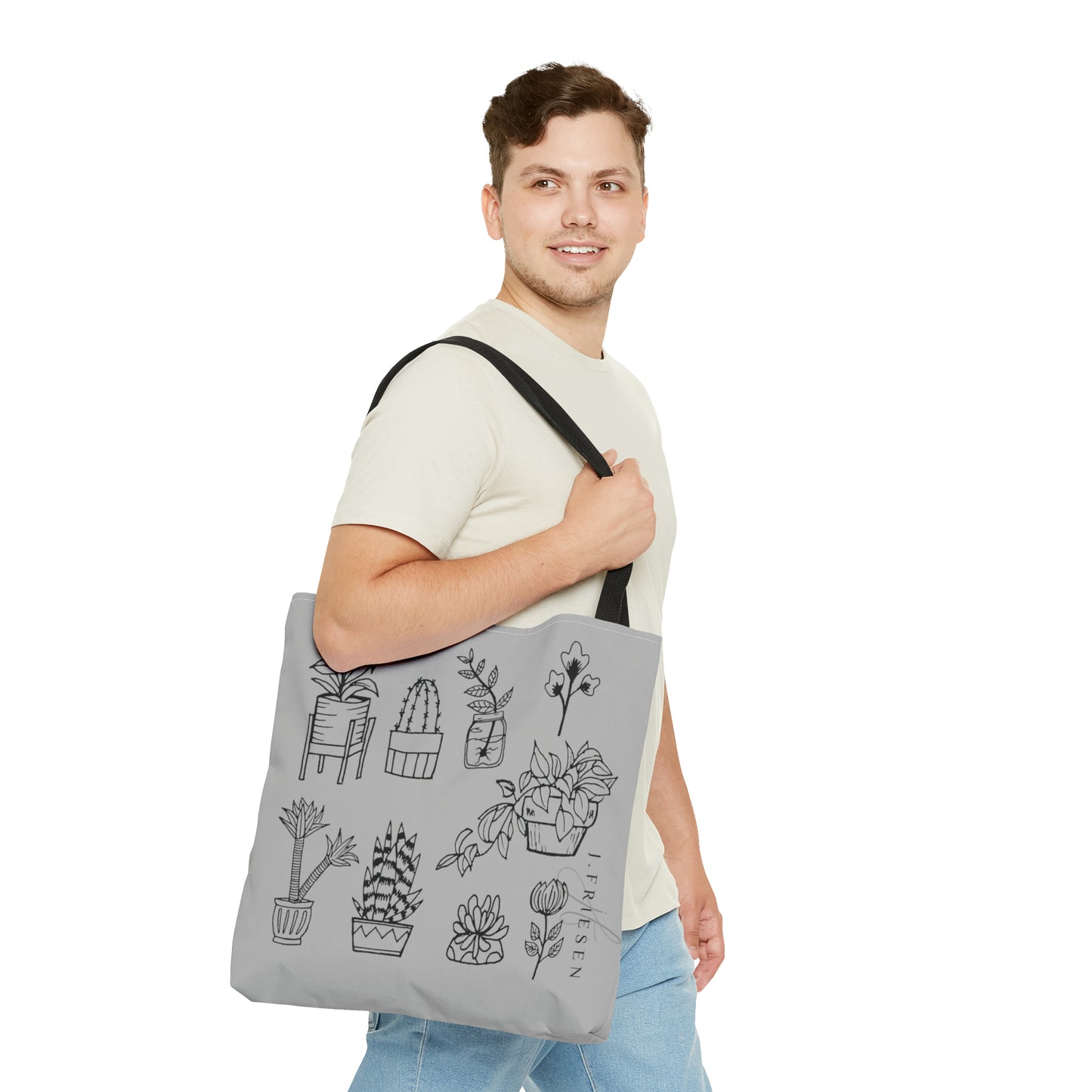 Tote Bag (Grey House Plants)