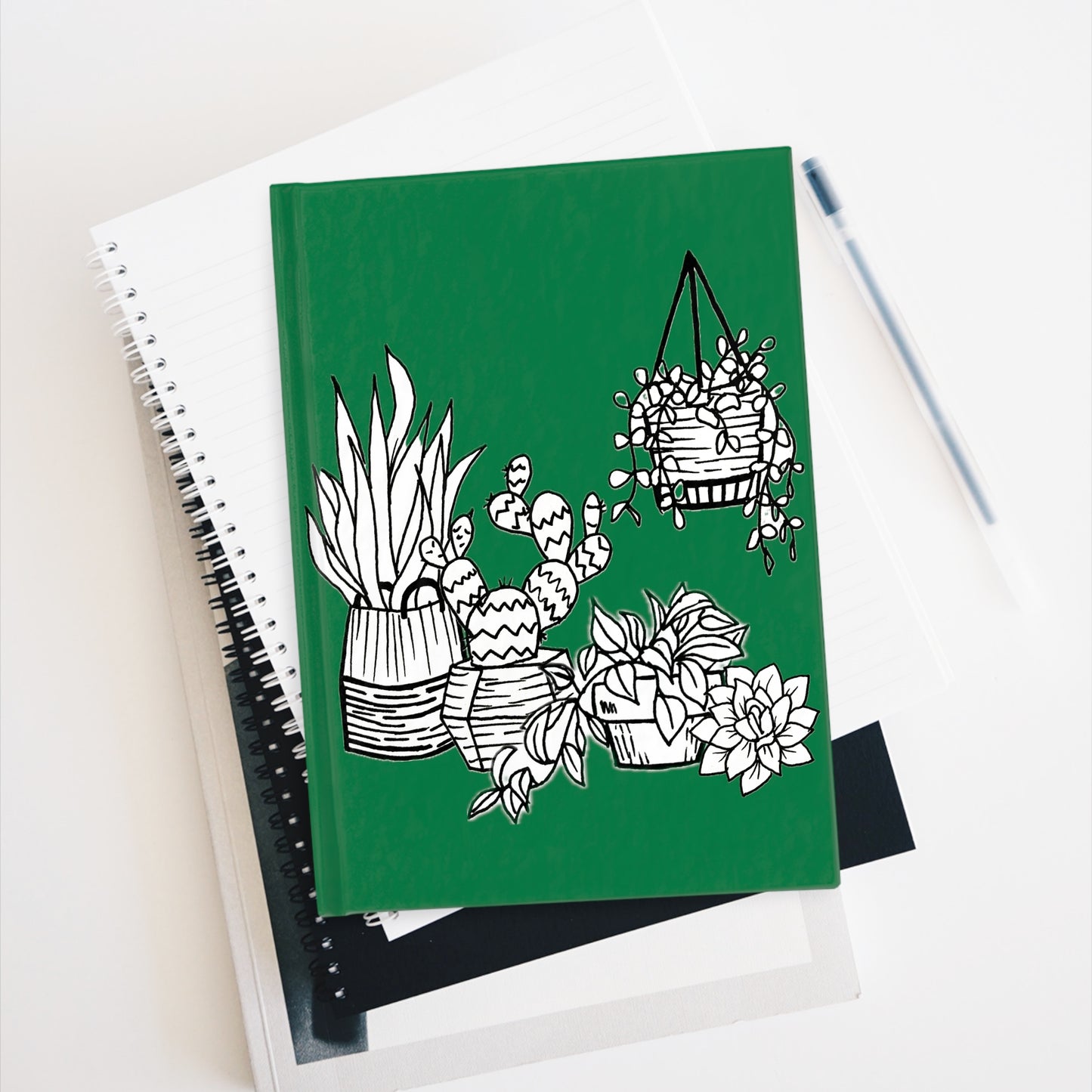 Journal - Blank (Green House Plants)