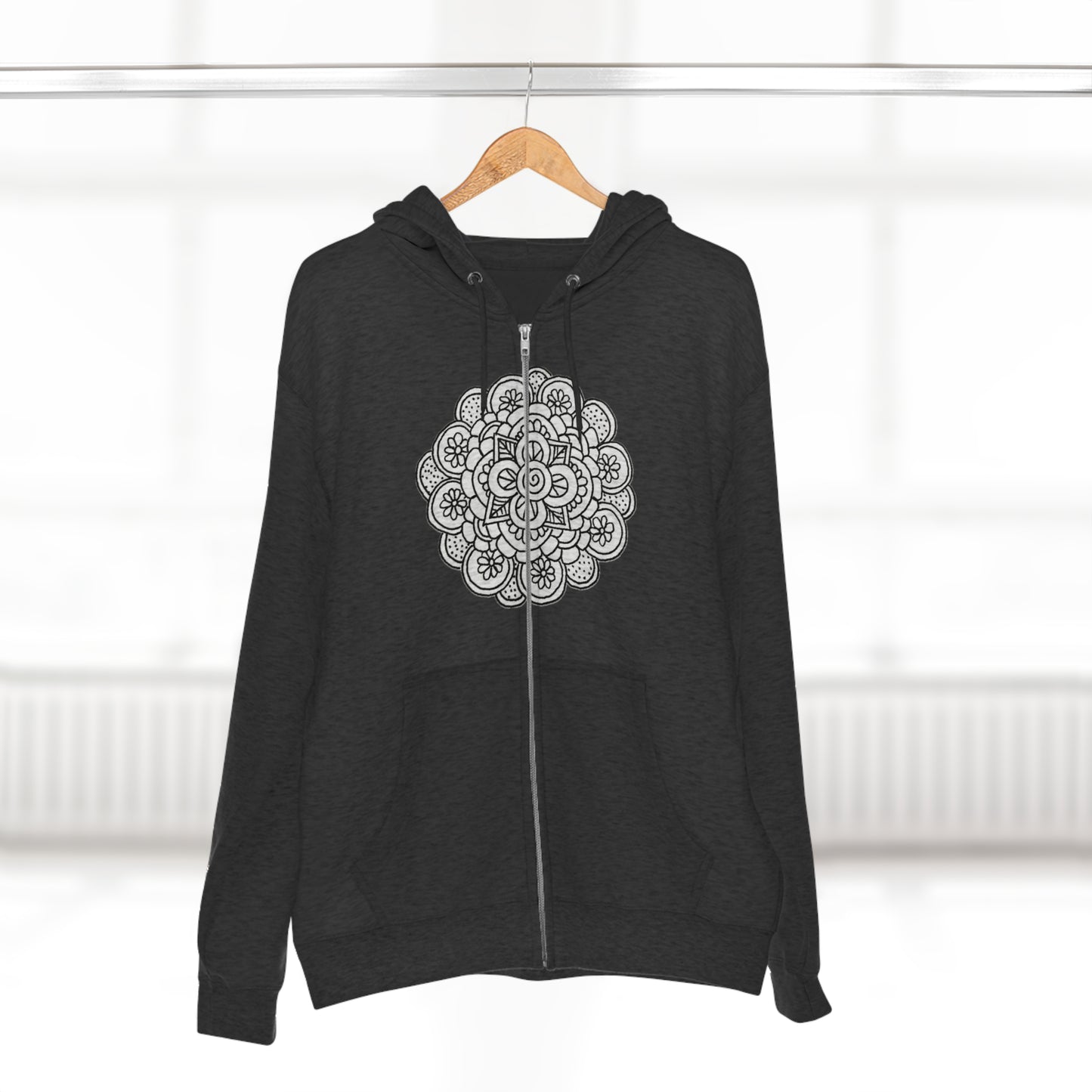 Mandala Zip Hoodie