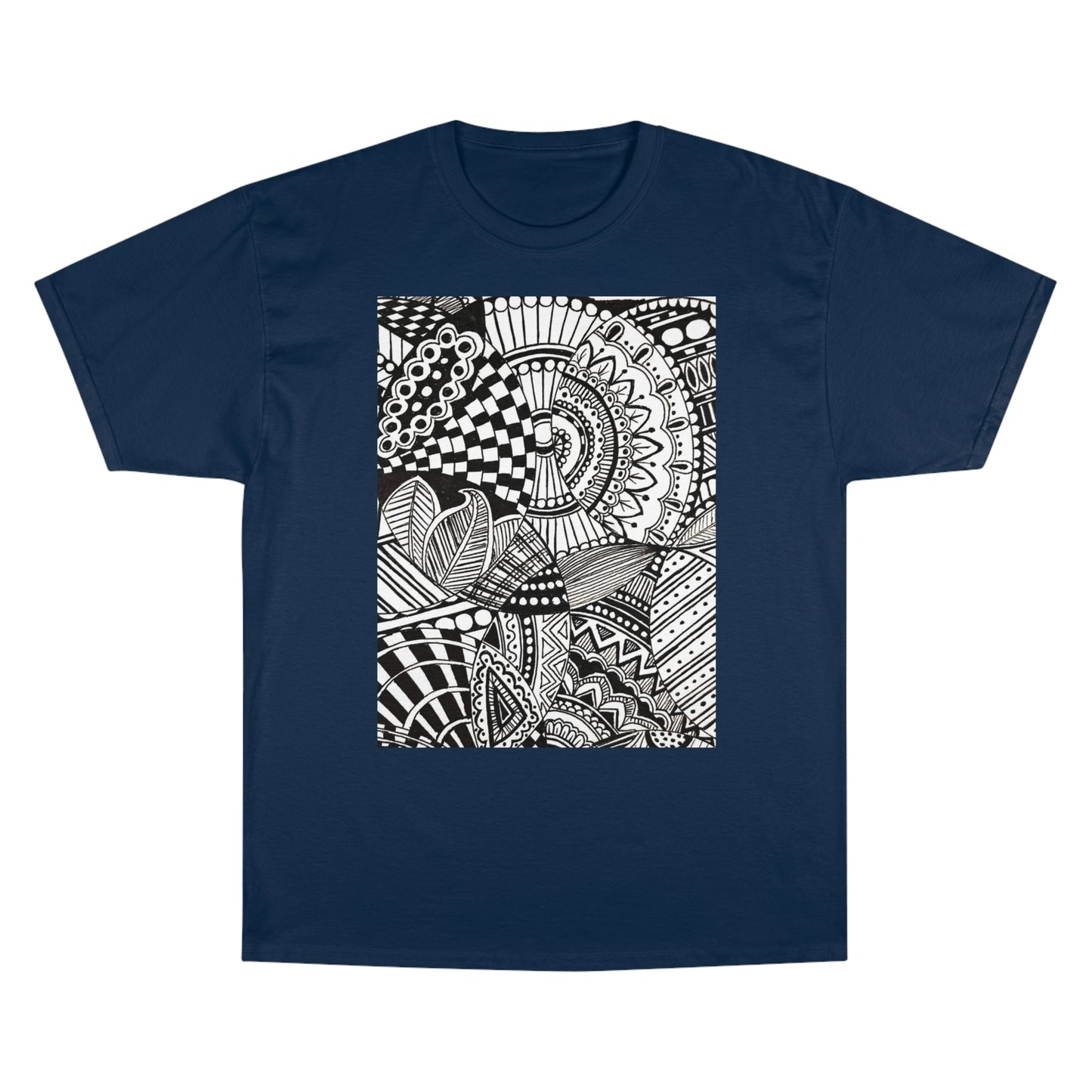 T-Shirt (B&W Swirl)