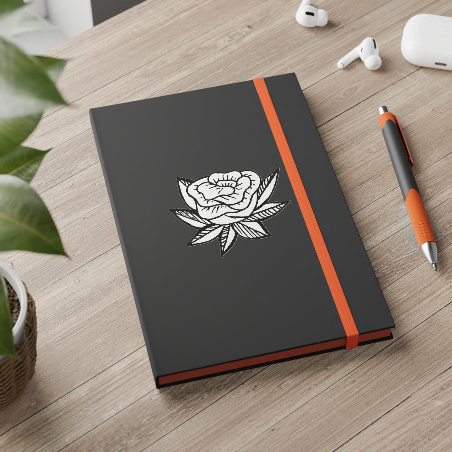 Color Contrast Notebook  (Rose)