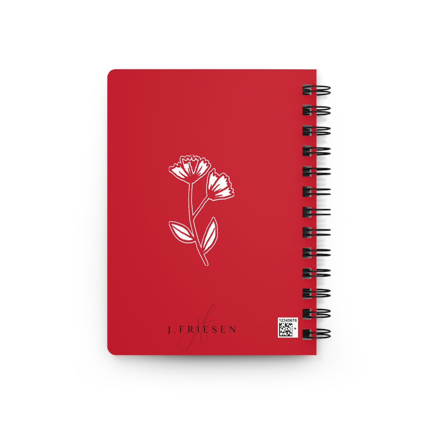 Spiral Bound Journal (Red)