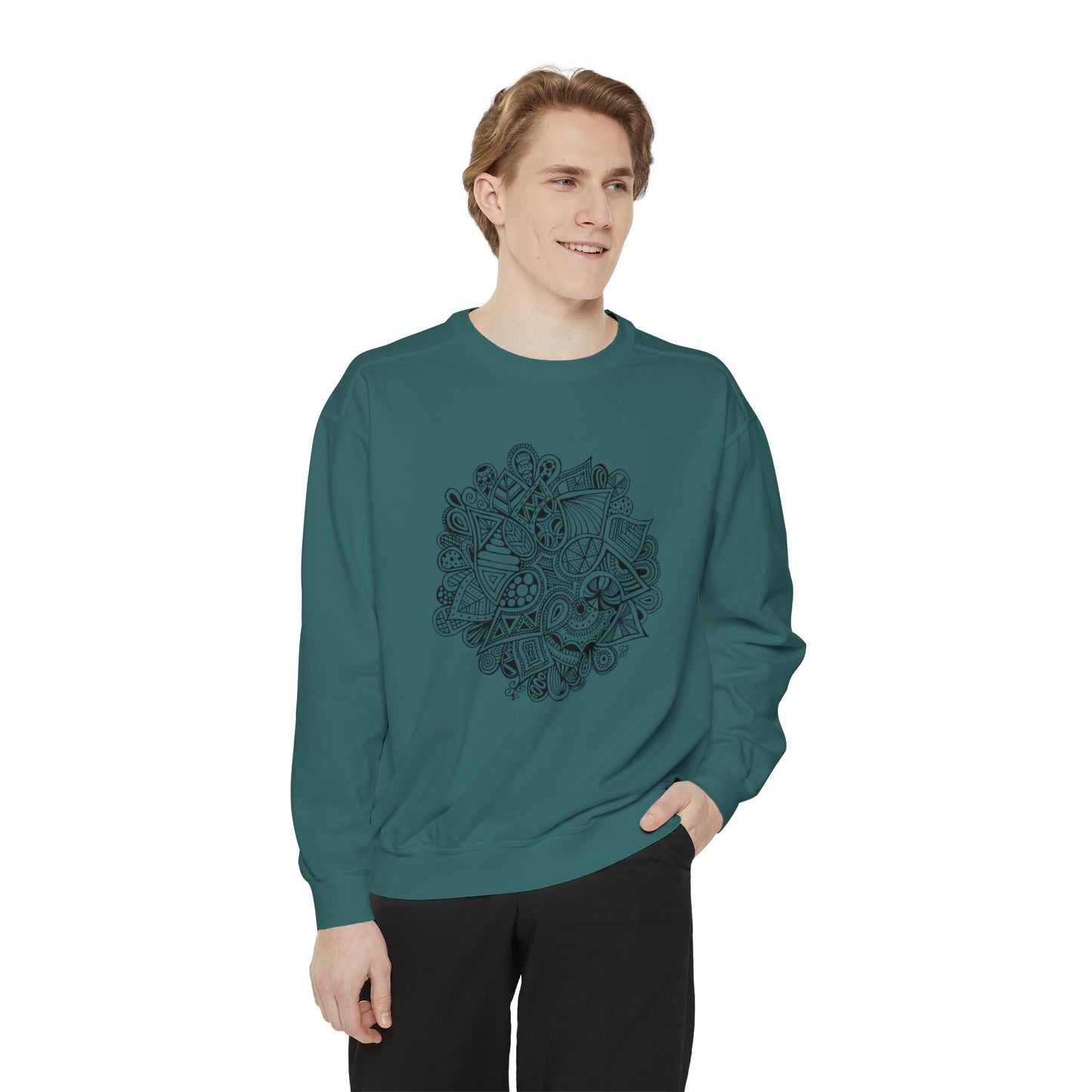 Garment-Dyed Sweatshirt