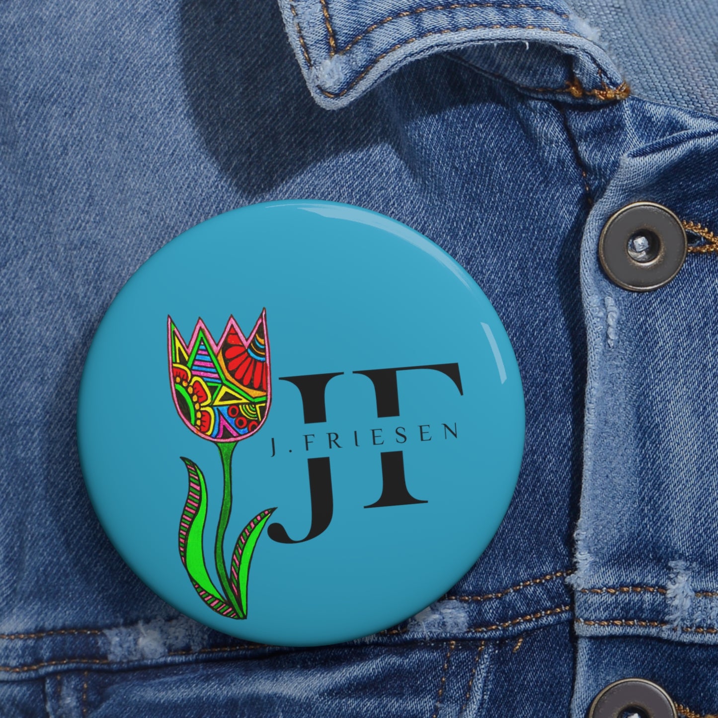 Pin Buttons (Blue JF)