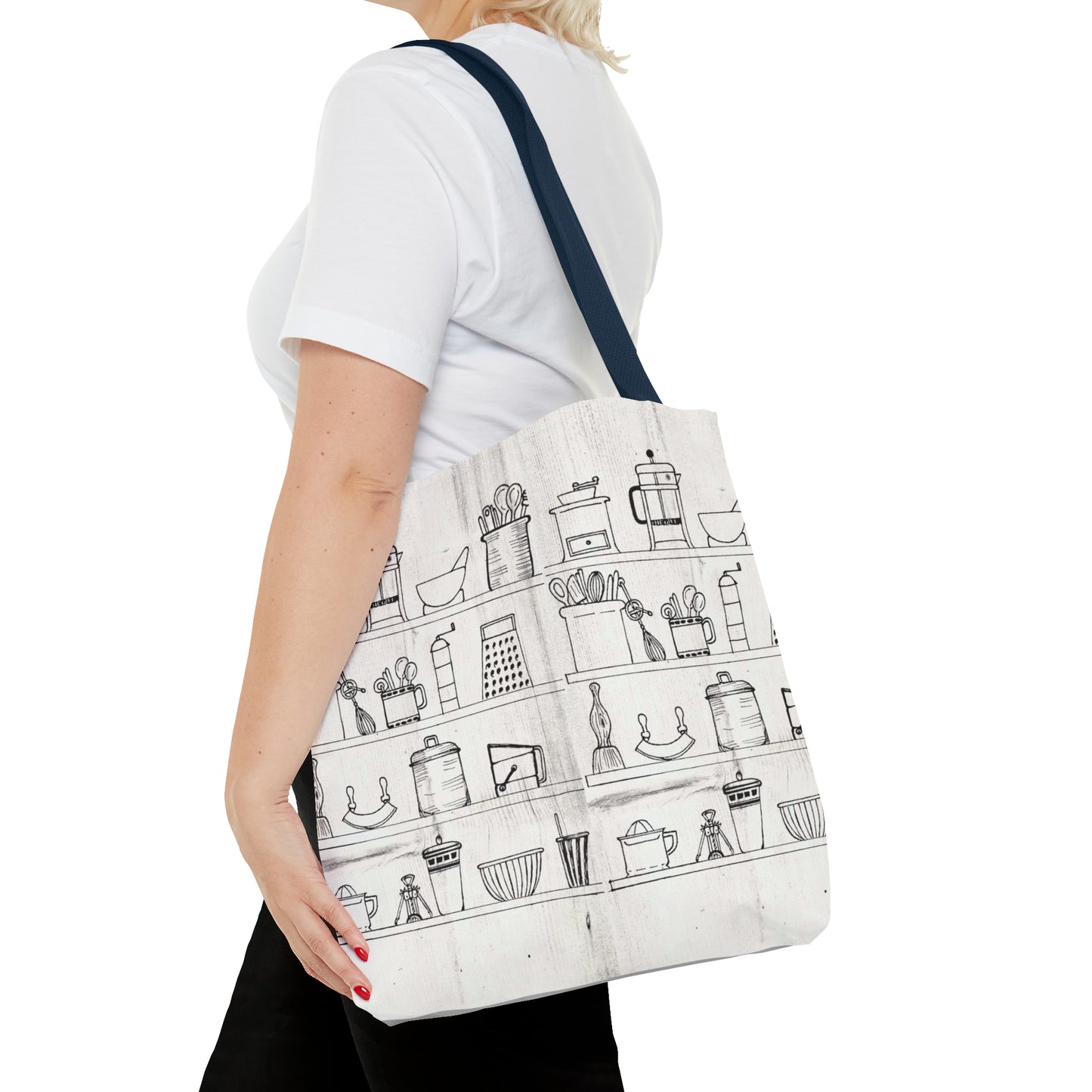 Tote Bag (Kitchen Shelves)