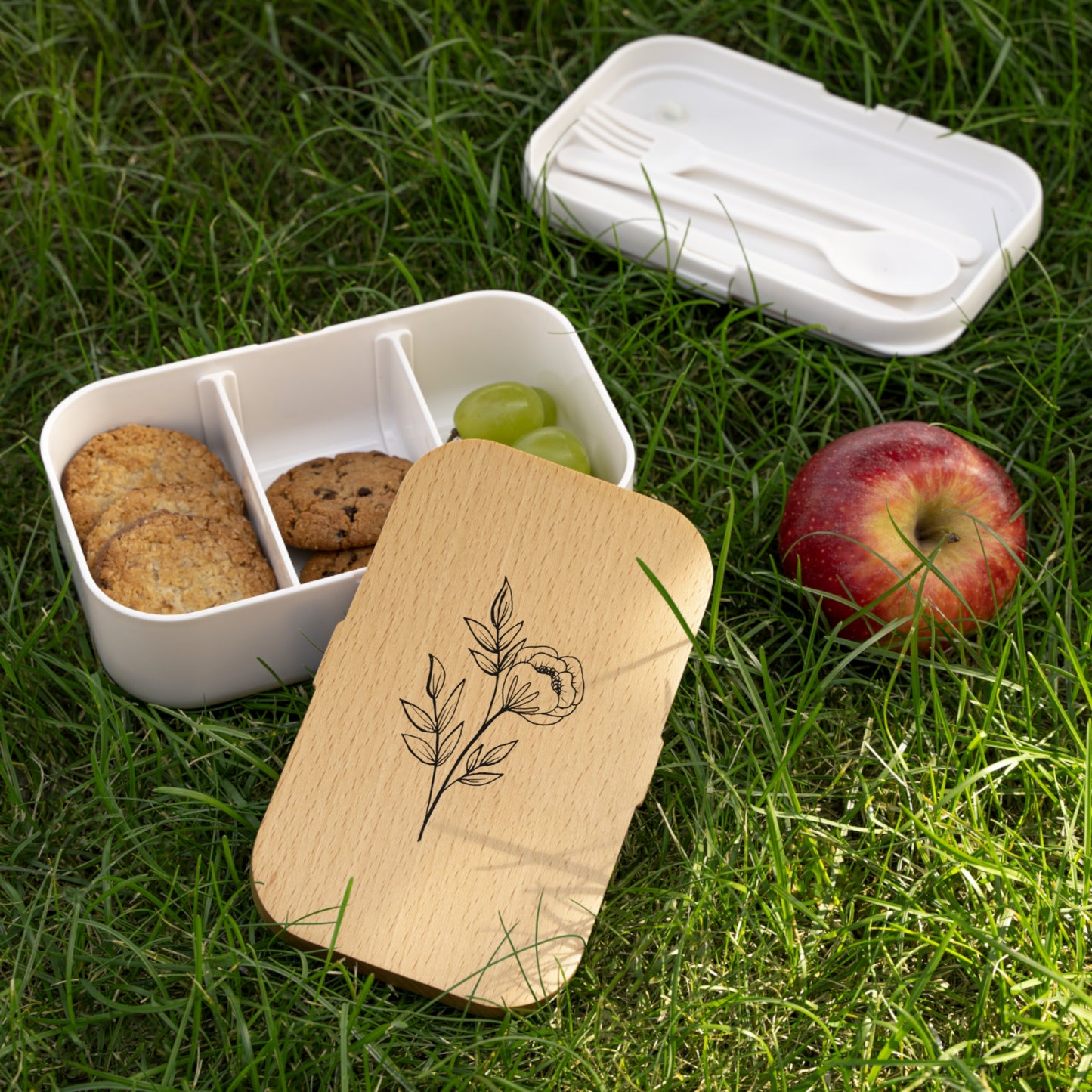 Bento Lunch Box (Single Flower)