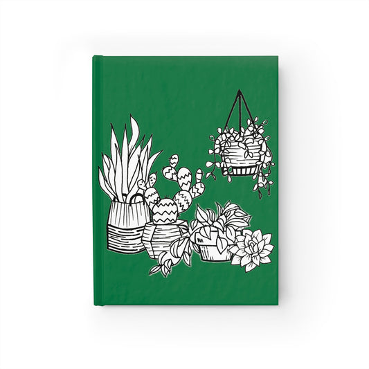 Journal - Blank (Green House Plants)