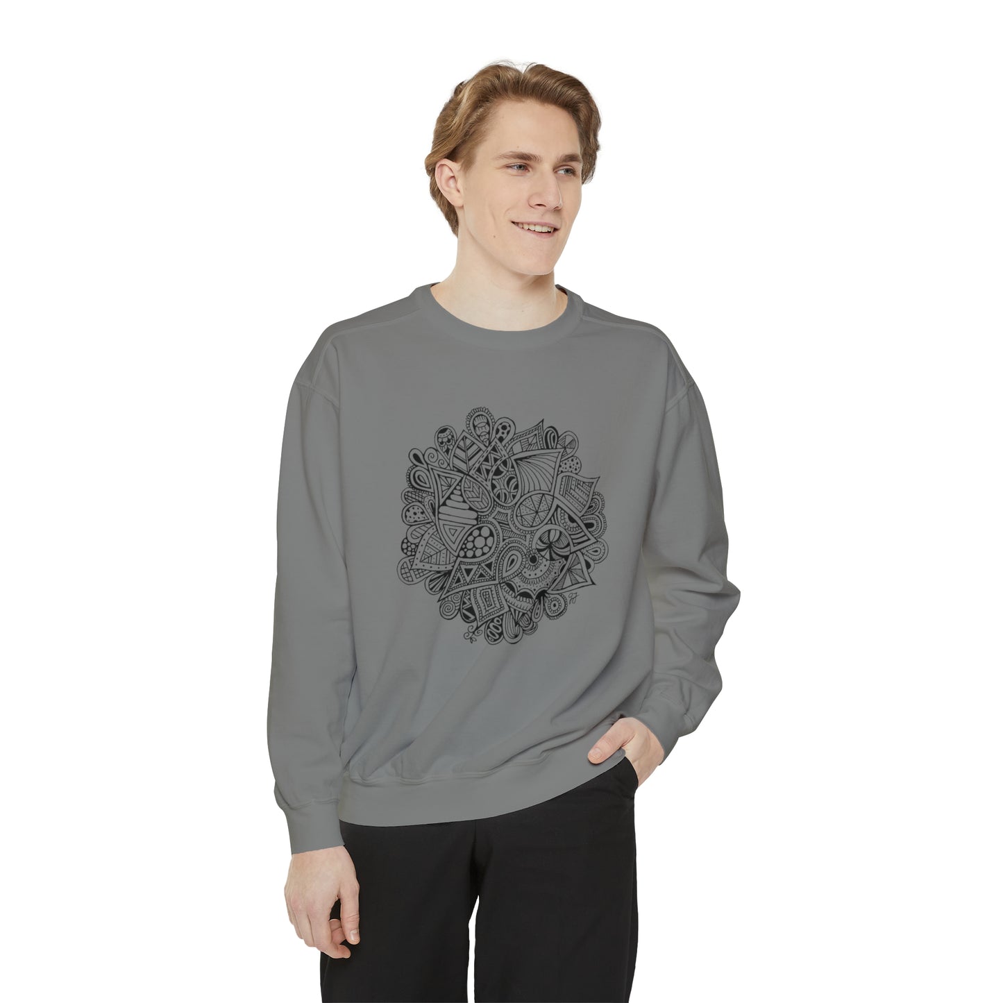 Garment-Dyed Sweatshirt