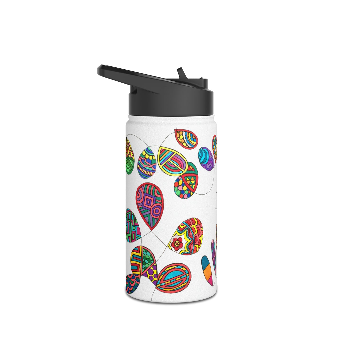 Stainless Steel Water Bottle (Loop de Loop)