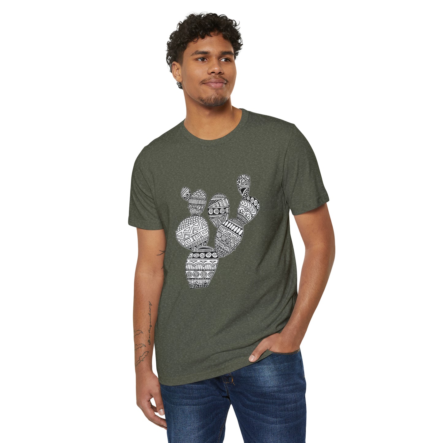 Recycled Organic T-Shirt (Cactus)