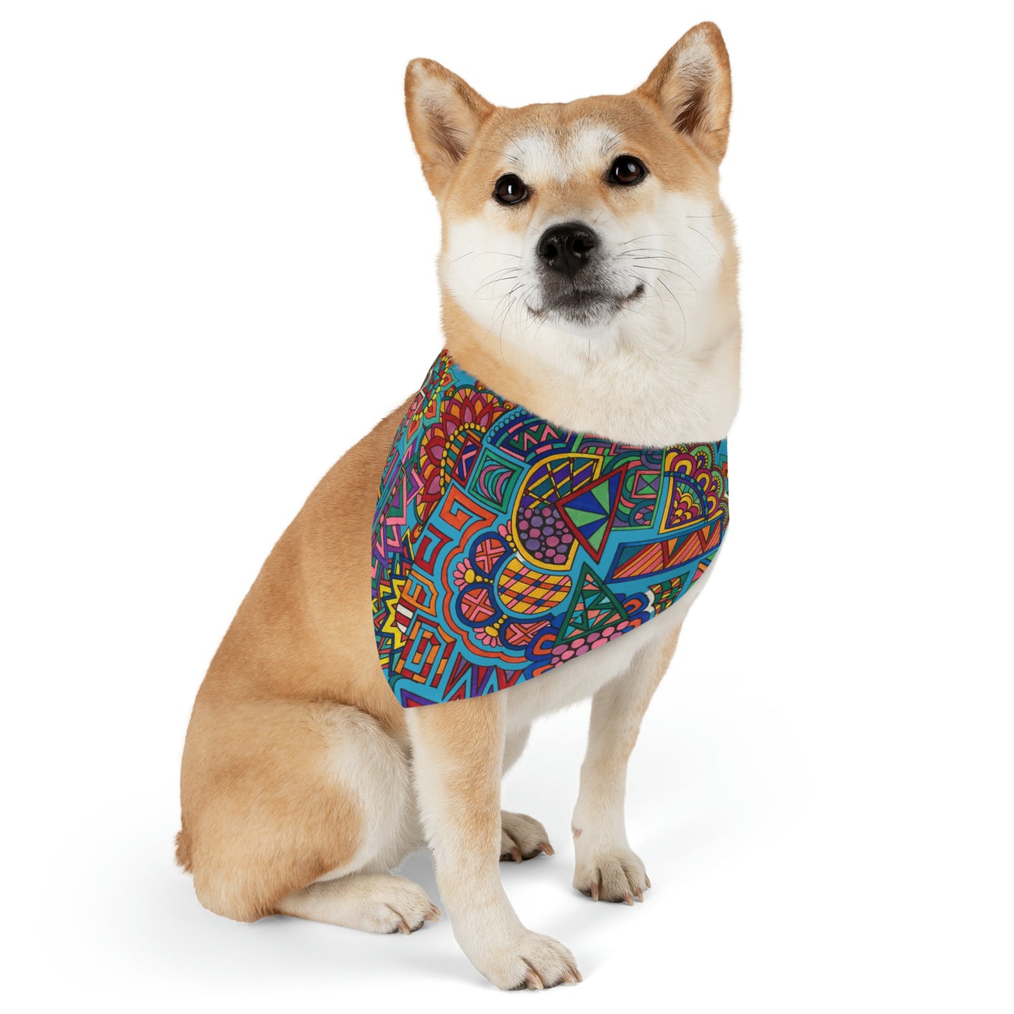 Pet Bandana Collar (Colour Frenzy)