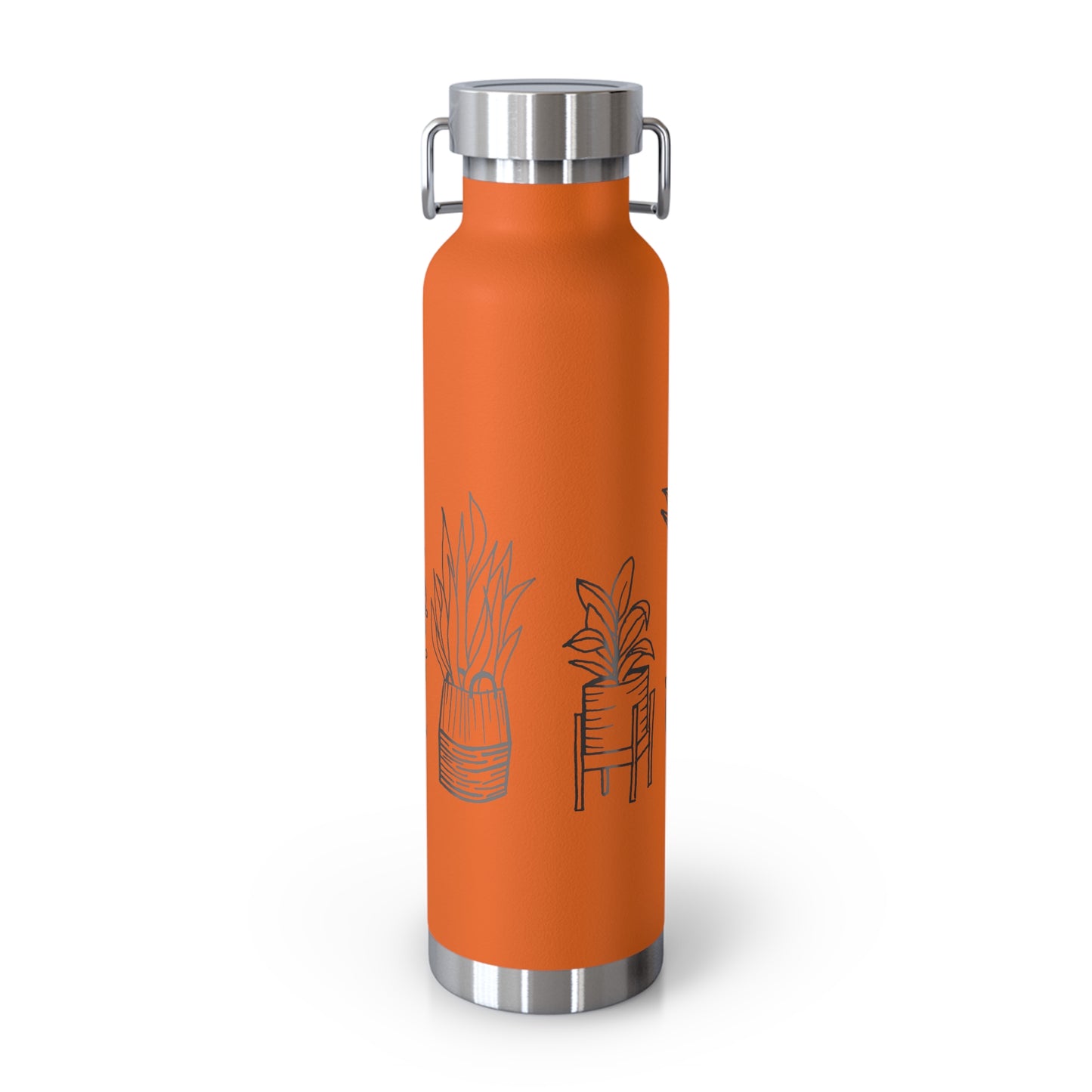 Copper Vacuum Insulated Bottle, 22oz (House Plants)