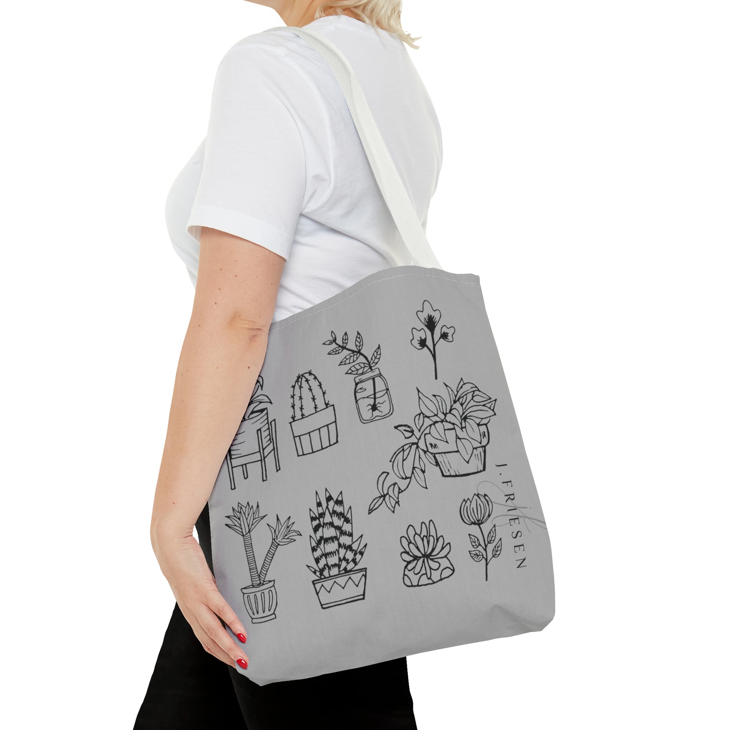 Tote Bag (Grey House Plants)