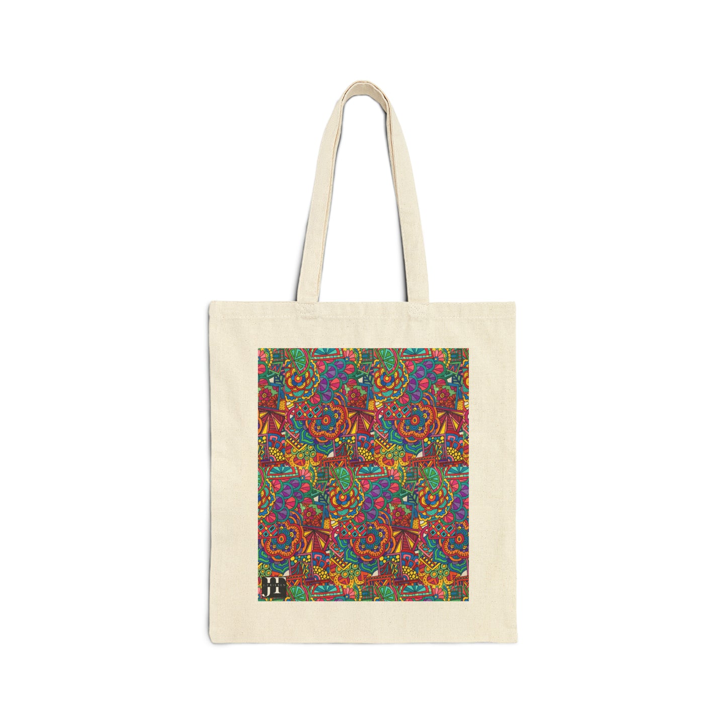 Cotton Canvas Tote Bag (Colour Galore)