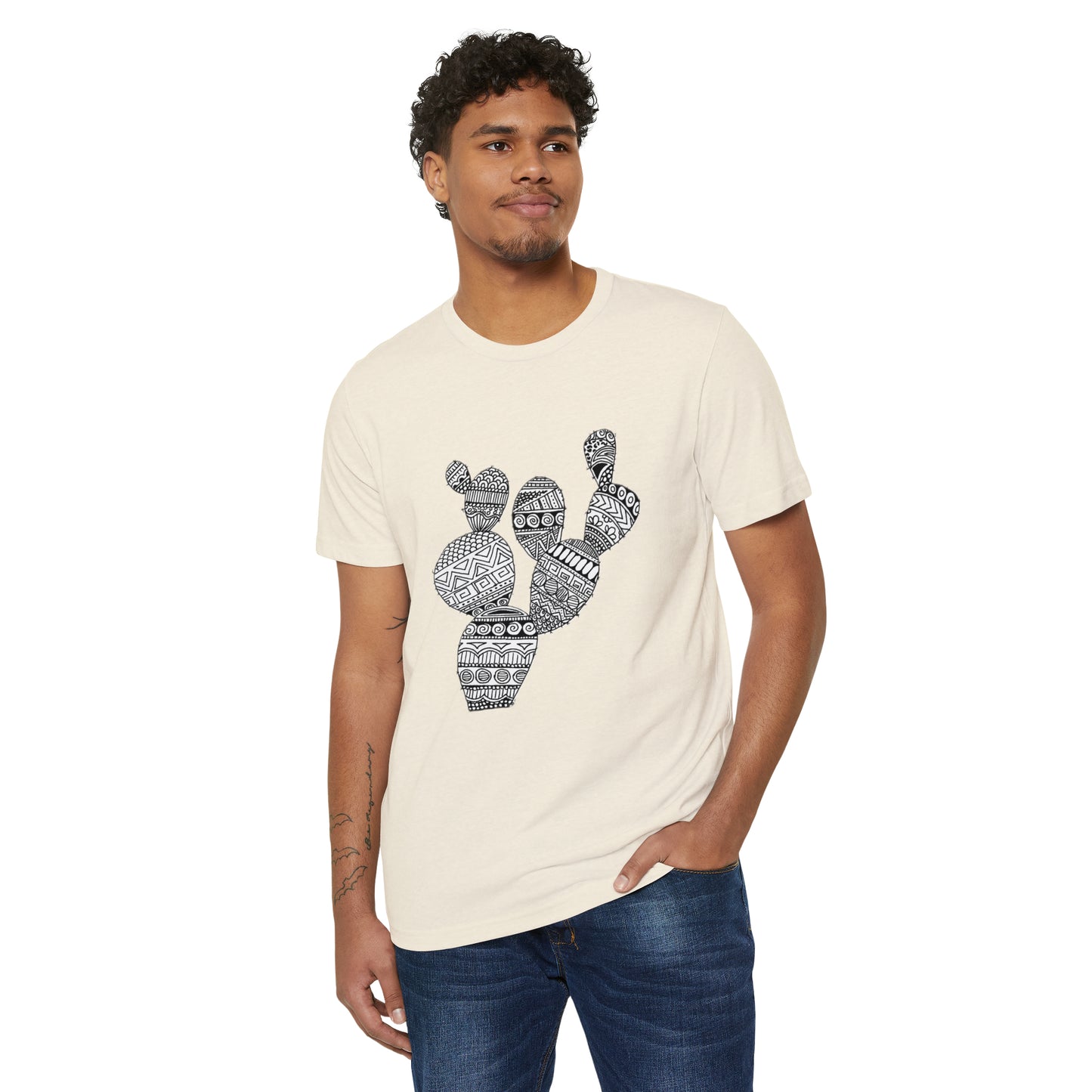 Recycled Organic T-Shirt (Cactus)