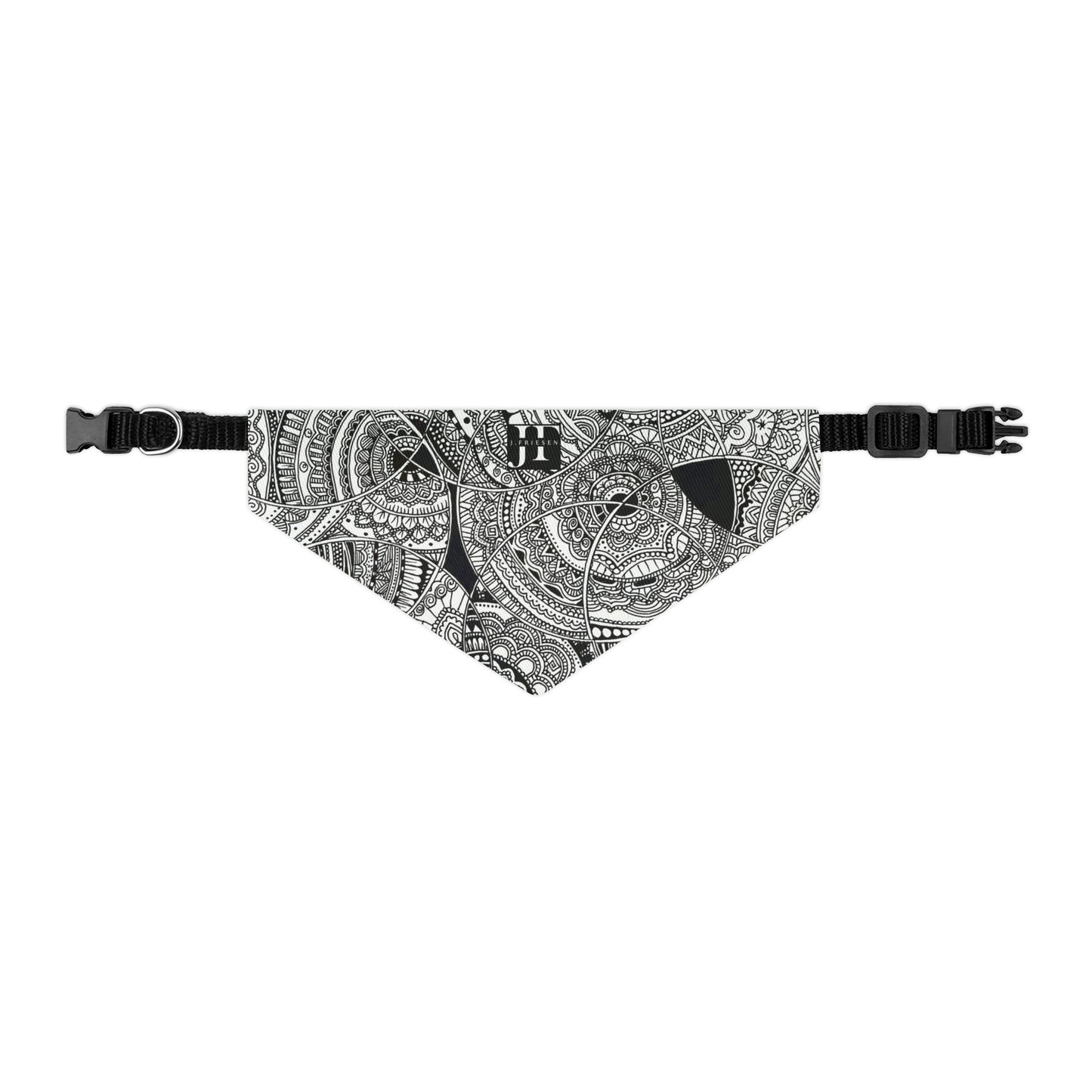 Pet Bandana Collar (Mandala Swirl)