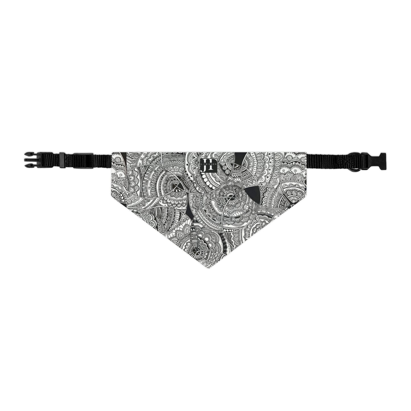 Pet Bandana Collar (Mandala Swirl)
