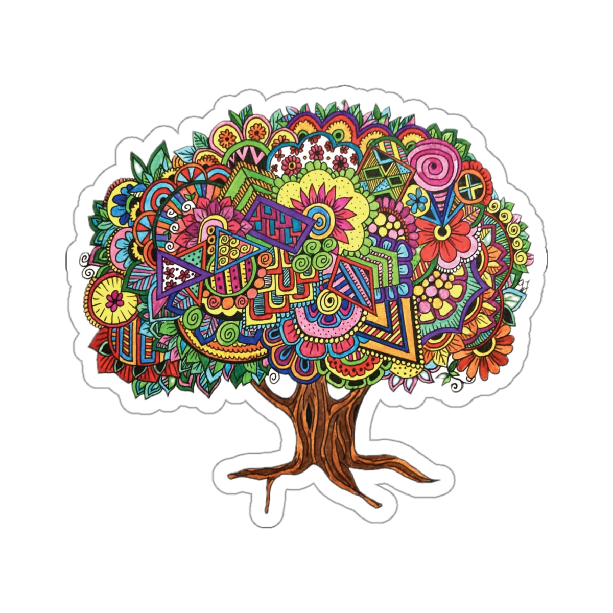 Copy of Kiss-Cut Stickers (Tree of Colours)