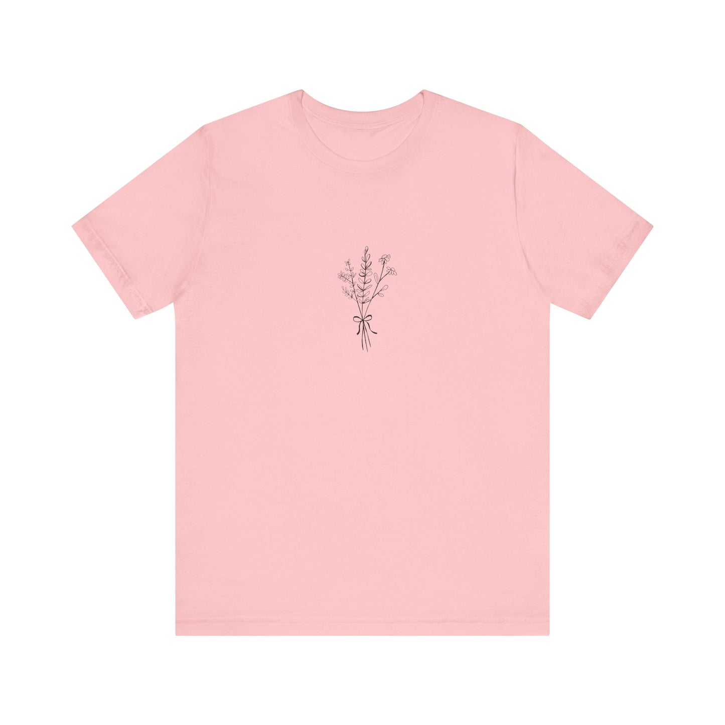 Jersey Short Sleeve Tee (Delicate Flower)