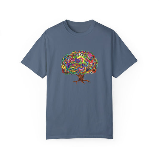 Unisex Garment-Dyed T-shirt (Tree of Eden)