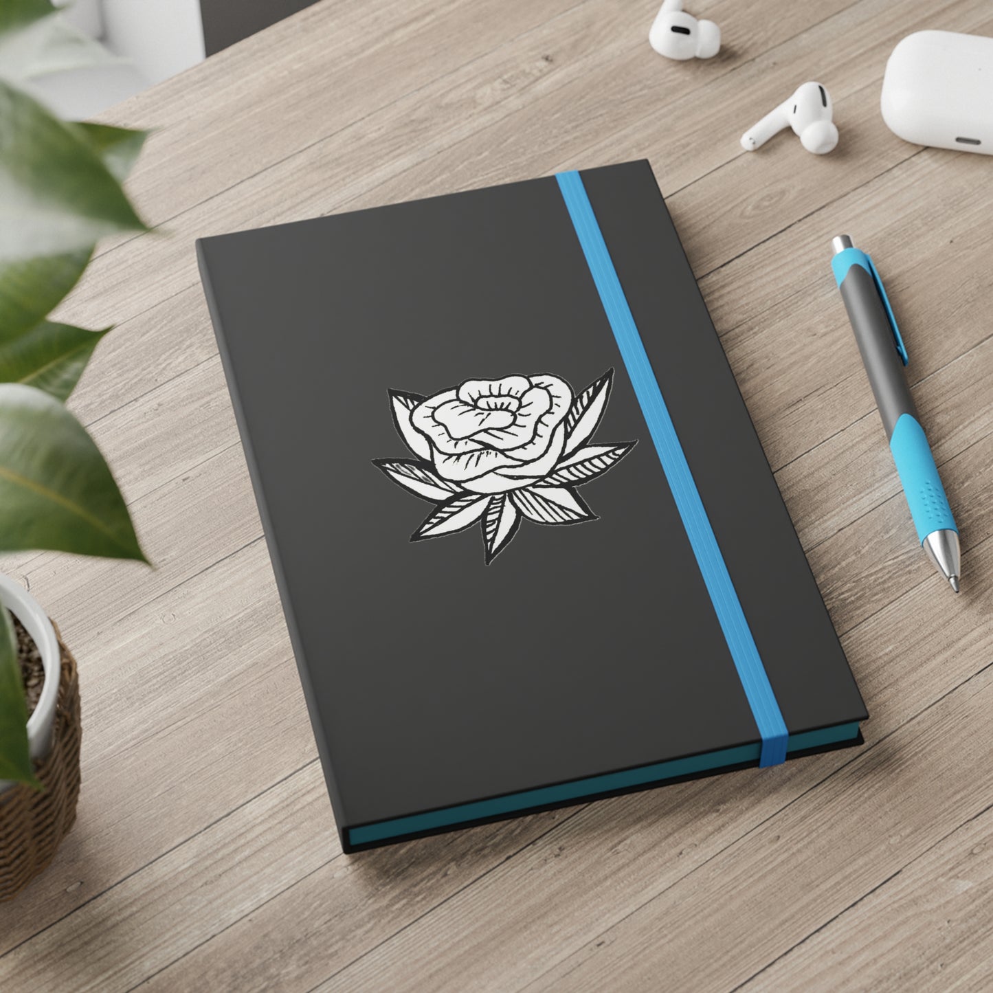 Color Contrast Notebook  (Rose)