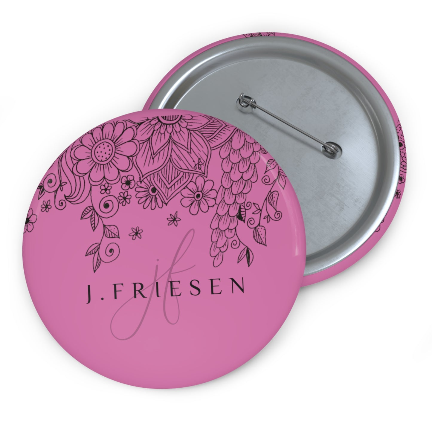 Pin Buttons (Pink JF)