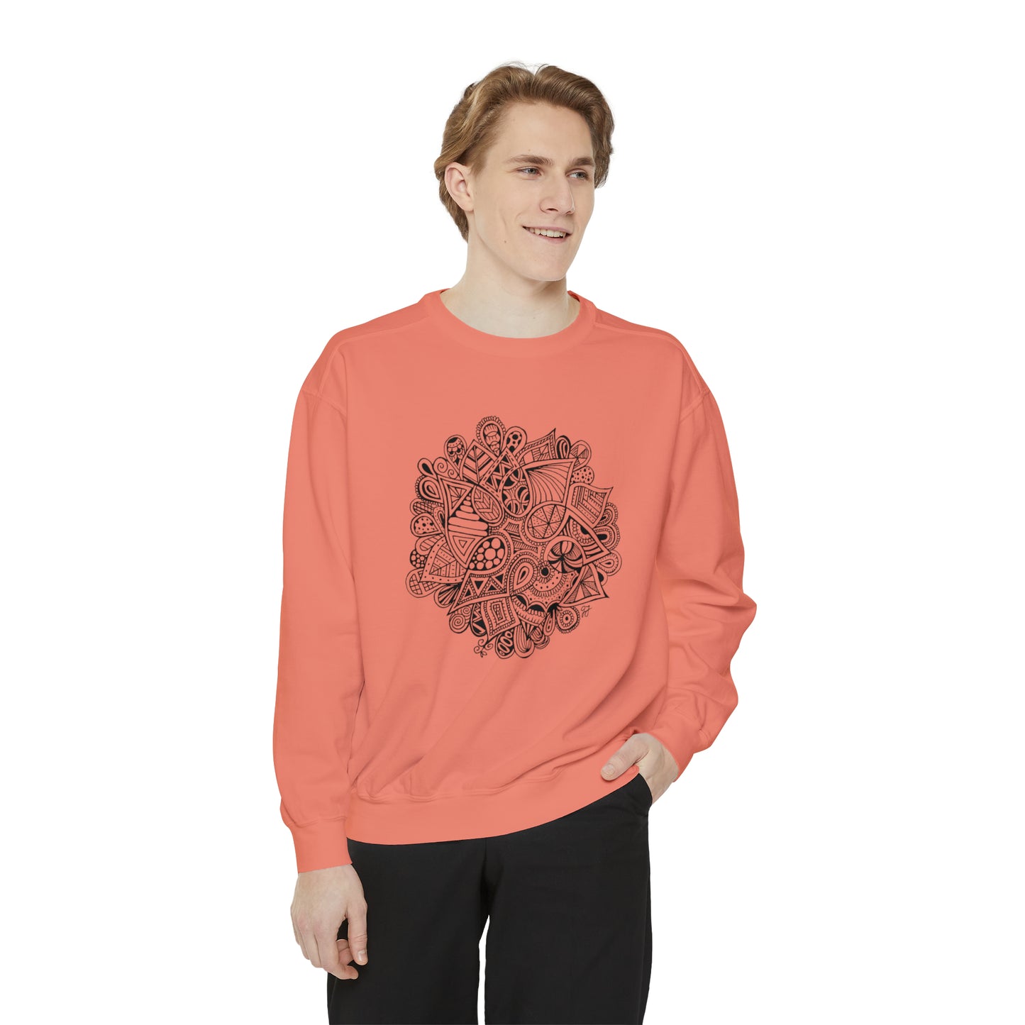 Garment-Dyed Sweatshirt