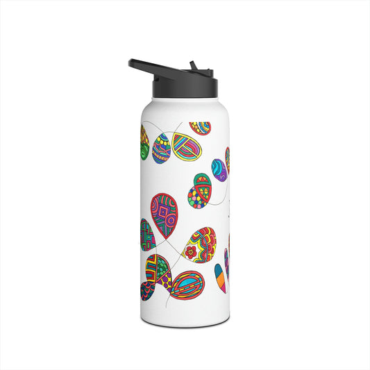 Stainless Steel Water Bottle (Loop de Loop)